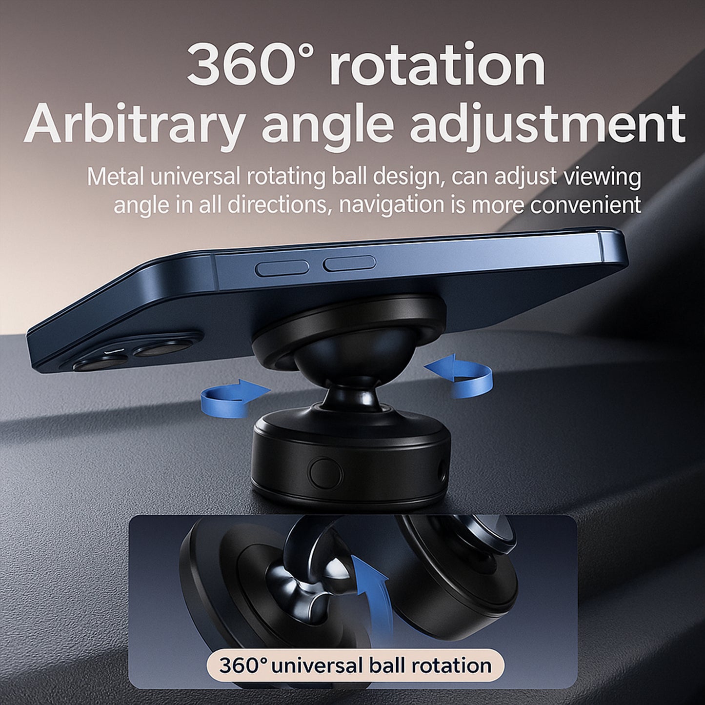 MagniGo™ — The Phone Mount That Actually Stays Put — And Charges Wirelessly